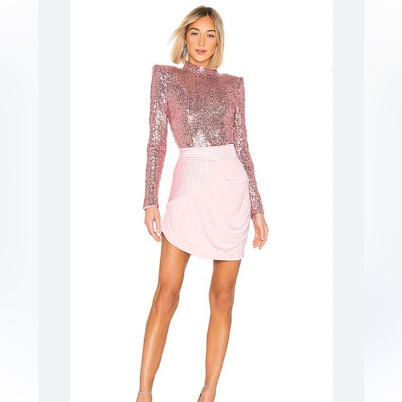 Zhivago Dresses & Skirts - Zhivago Pink It Has Come Skirt & Sequin Top